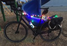 lighted bike spoking my mind