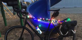 lighted bike spoking my mind