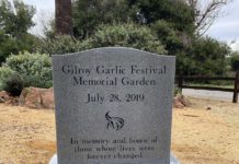 gilroy garlic festival memorial garden christmas hill park