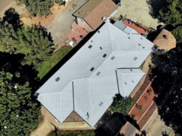 Simmitri gilroy home roof donation