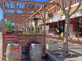 station 55 parklet downtown gilroy