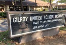 gilroy unified school district administration building camino arroyo