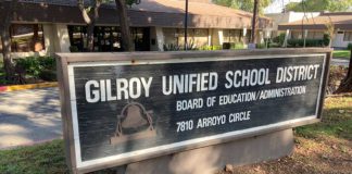 gilroy unified school district administration building camino arroyo