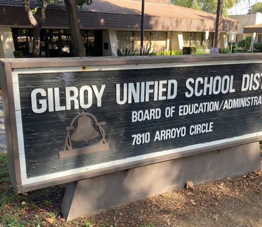 gilroy unified school district administration building camino arroyo