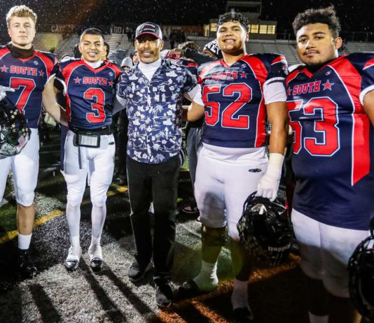 Local football players compete in Wedemeyer all-star game