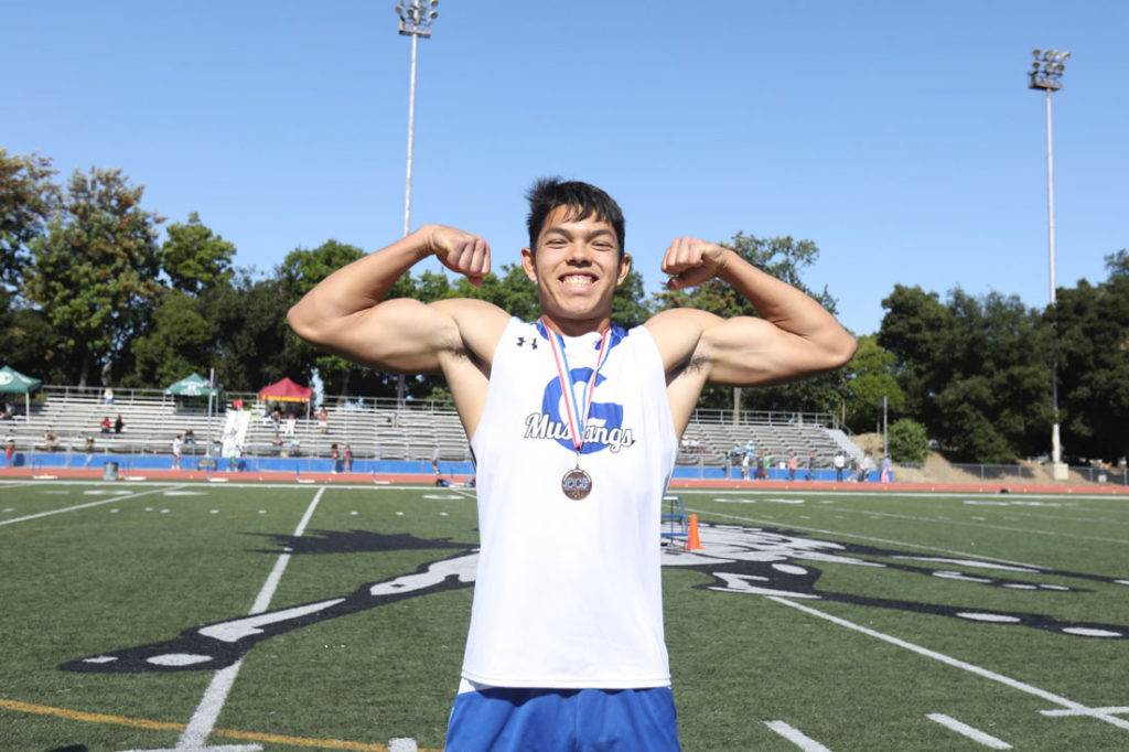 Image for display with article titled CHS’ Holt, GHS’ Gonzales Lead Gilroy’s Athletes in Track and Field