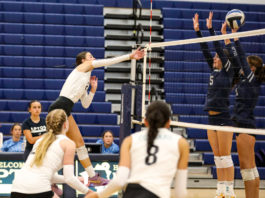 Sports Roundup: Christopher volleyball knocks off Leland in wild four-set match