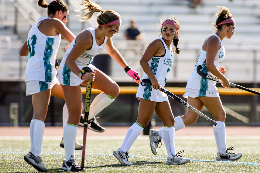 Image for display with article titled Sports Roundup: CHS Field Hockey Wins Two at Home