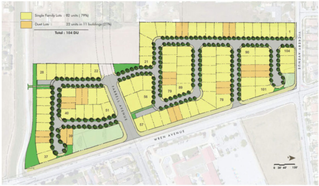 Image for display with article titled Developer Proposes 104 Homes in North Gilroy