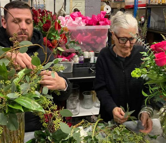 Flower shops prepare for Valentine’s Day rush
