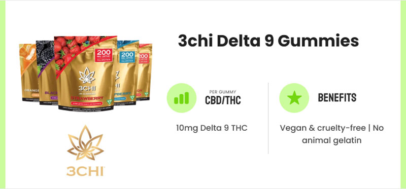 3chi delta 9 thc gummies