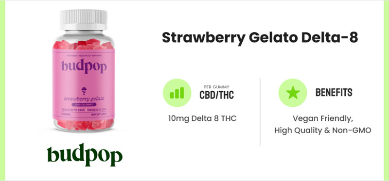 budpop strawberry gelato delta 8