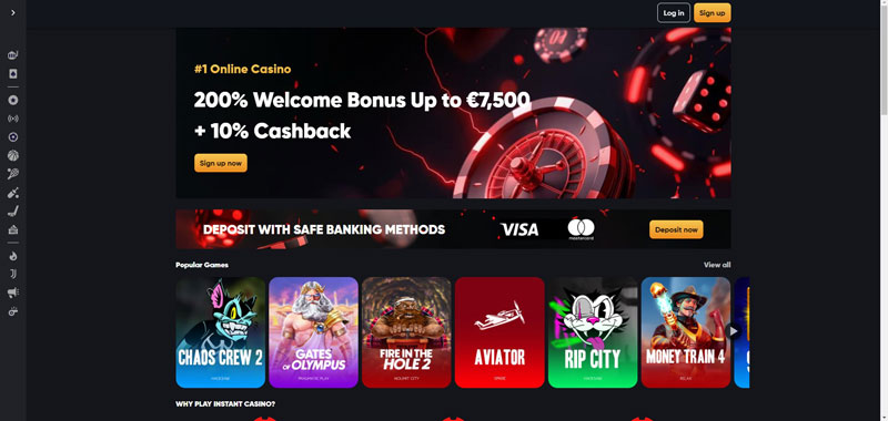 instant casino