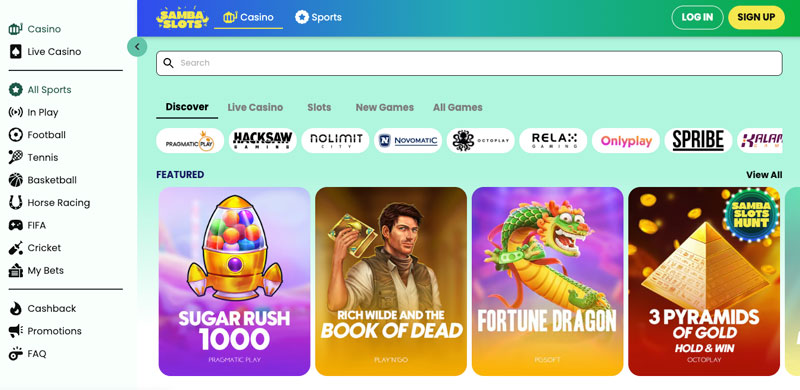samba slots