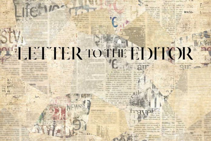 Letter to the editor