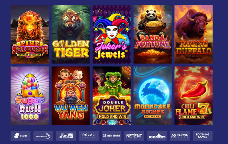RealPrize Casino slot games