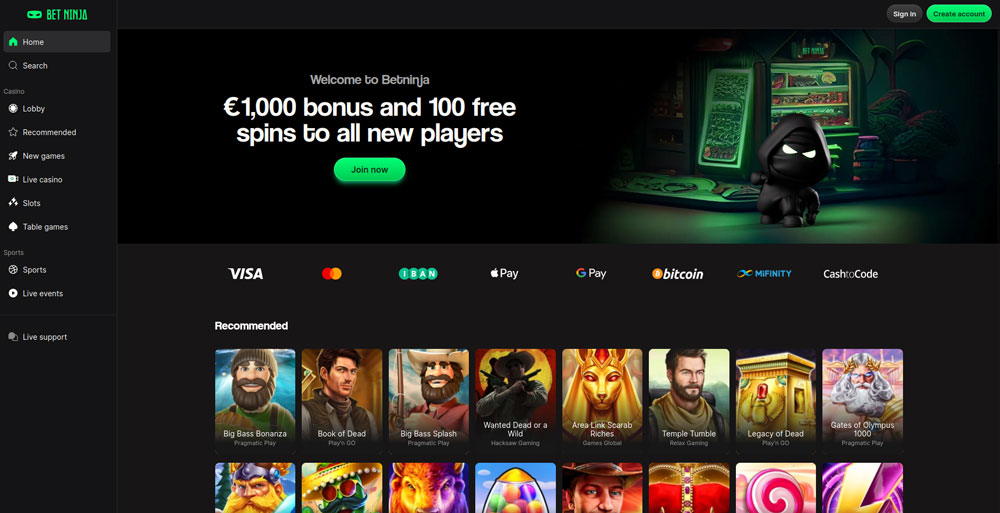 betninja casino