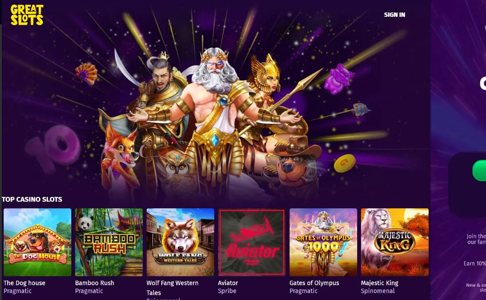 great slots casino