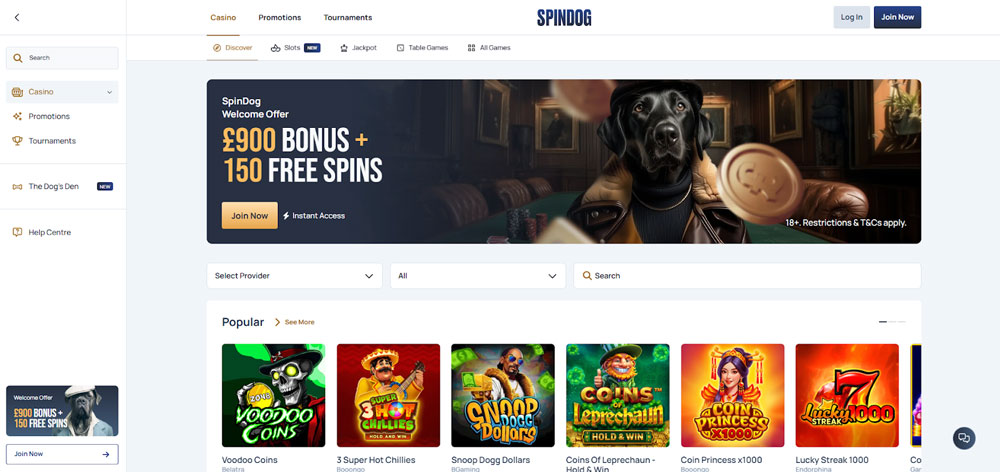 spindog casino