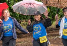 Athletes brave the rain for annual Wildflower Run