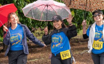 Athletes brave the rain for annual Wildflower Run