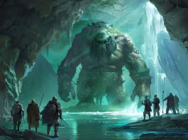 Fantasy group of adventurers