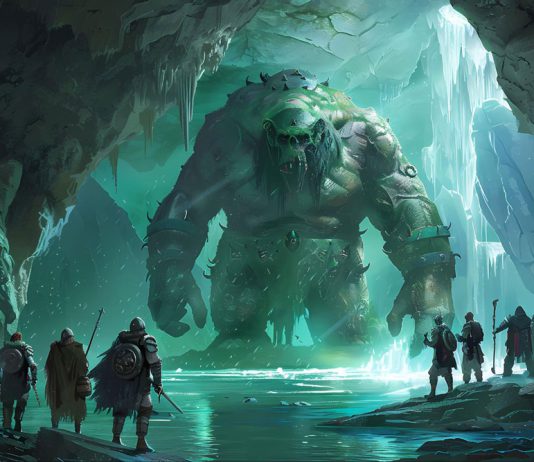 Fantasy group of adventurers